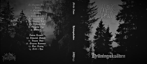 Mythic Dawn - Nordsvensk Svartmetall TS size M + Digi CD