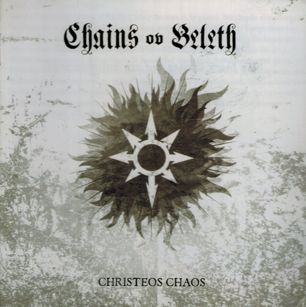 Chains of Beleth - Christeos Chaos CD