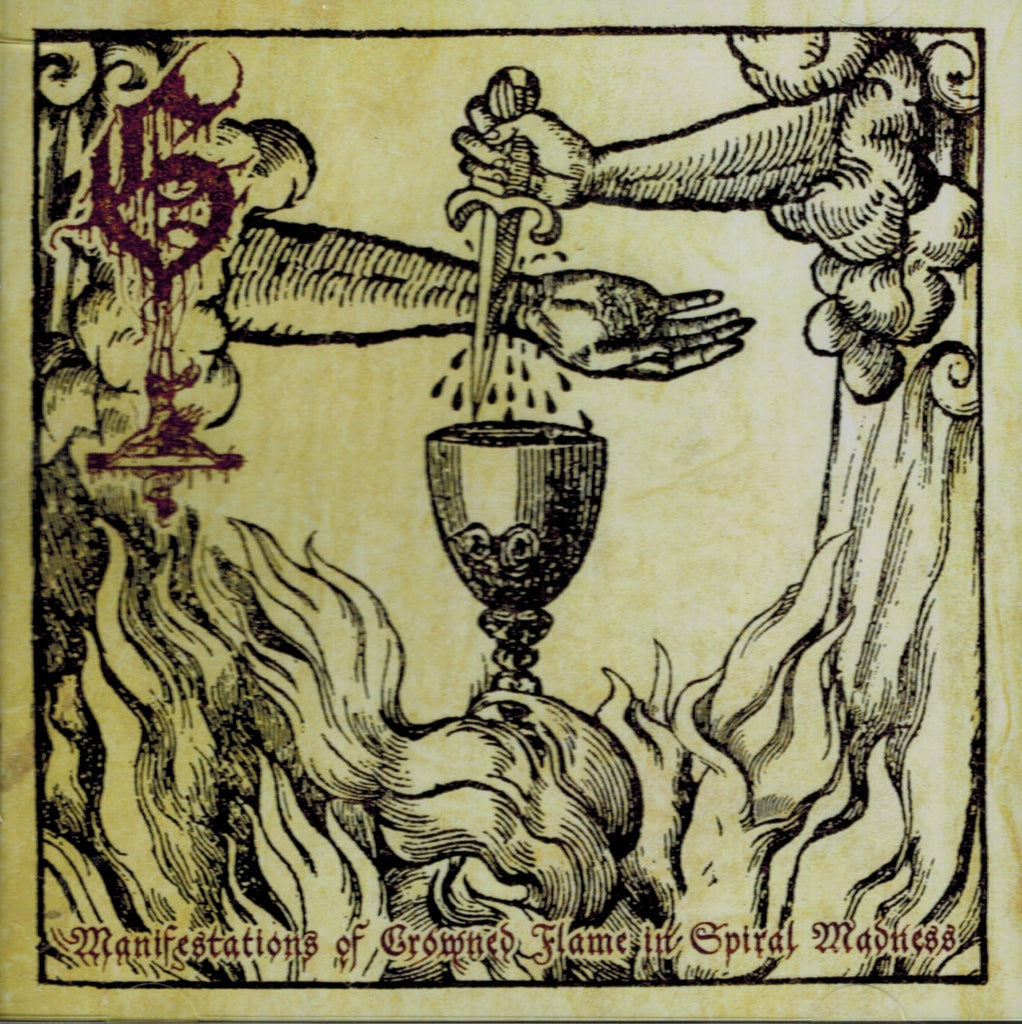 Grimcult - Manifestations of the Crowned Flame in Spiral Madness MCD