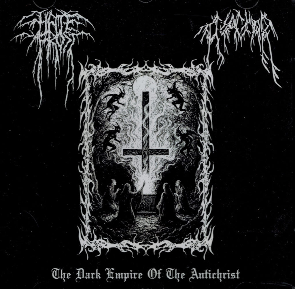 Hatefrost/Azaghor - The dark empire of the antichrist CD