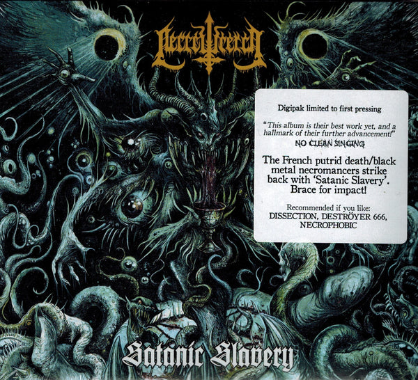 Necrowretch - Satanic Slavery DIGI CD
