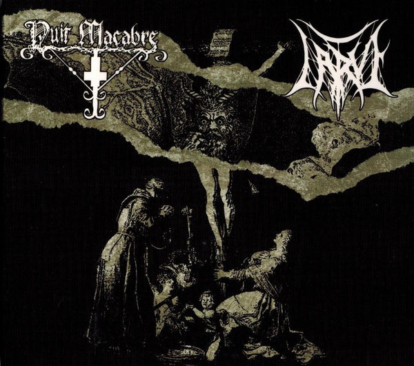 Nuit Macabre/ Larve - Split DIGI CD