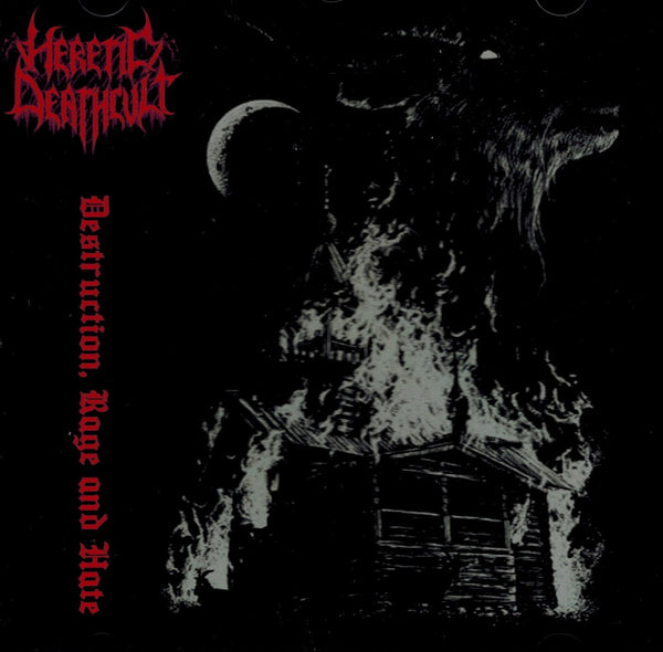 Heretic Deathcult - Destruction, Rage and Hate CD