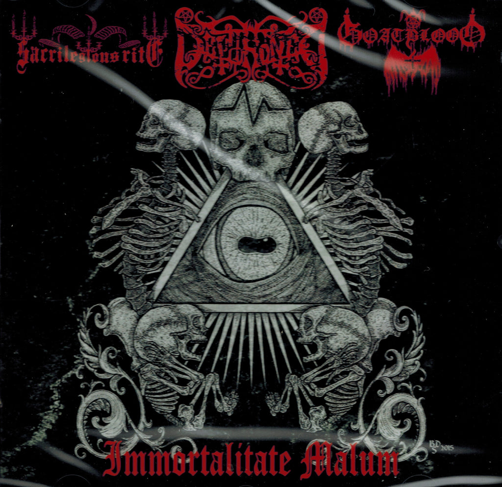 Dethroned/Goatblood/Sacrilegius Rites -Immortalitate Malum CD