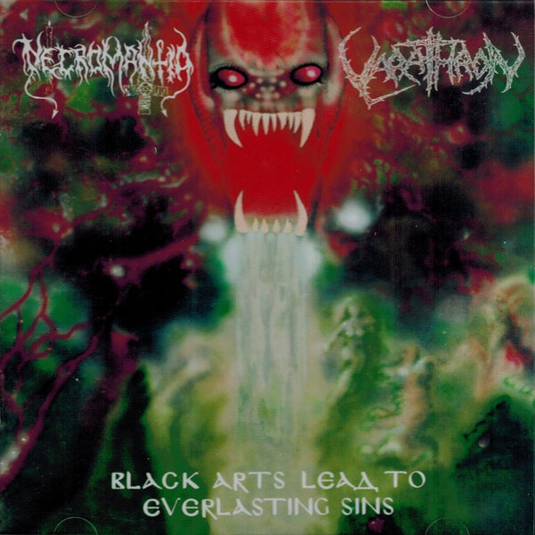Necromantia/Varathron ‎– Split CD