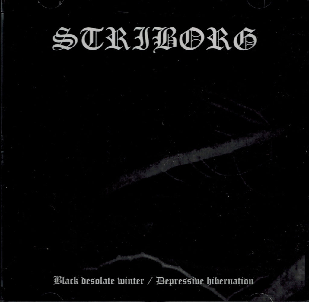 Striborg – Black desolate winterdepressive hibernation CD